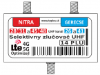 Selektívny zluèovaè UHF NITRA - GERECSE
